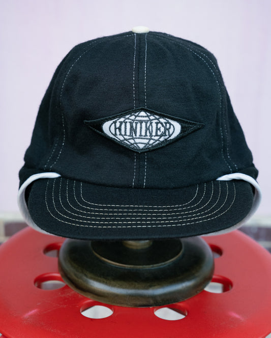 1980s "Swingster" Hiniker Contrast Stitch Earflap Cap