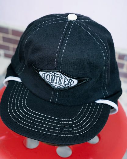 1980s "Swingster" Hiniker Contrast Stitch Earflap Cap