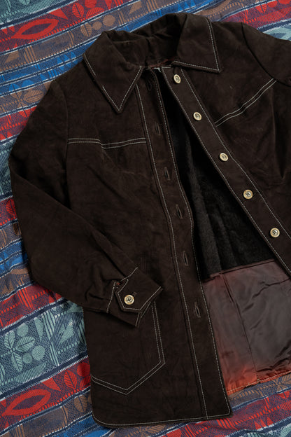 1960s Suede Jacket With Inner