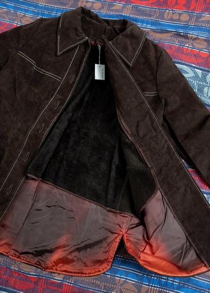 1960s Suede Jacket With Inner