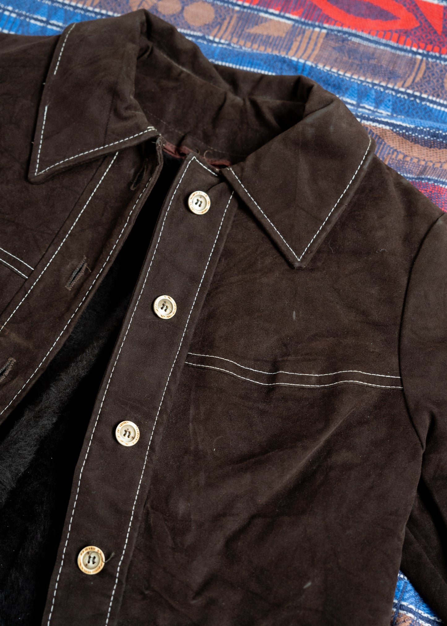 1960s Suede Jacket With Inner