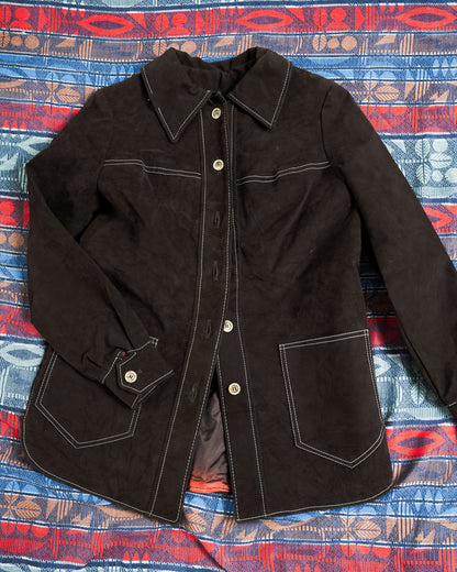 1960s Suede Jacket With Inner