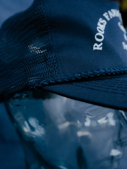 1990s “OTTO" ROOKS FARM SERVICE INC. Grain & Fertilizer Mesh Back Trucker Hat