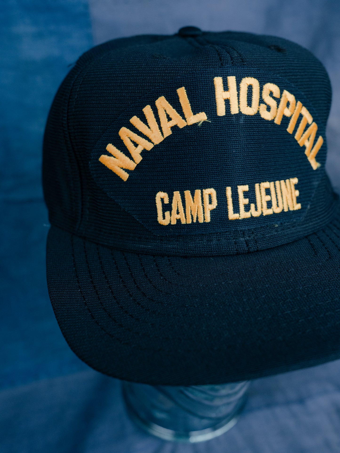 "U.S. CAP Inc." NAVAL HOSPITAL CAMP LEJEUNE Logo Snapback