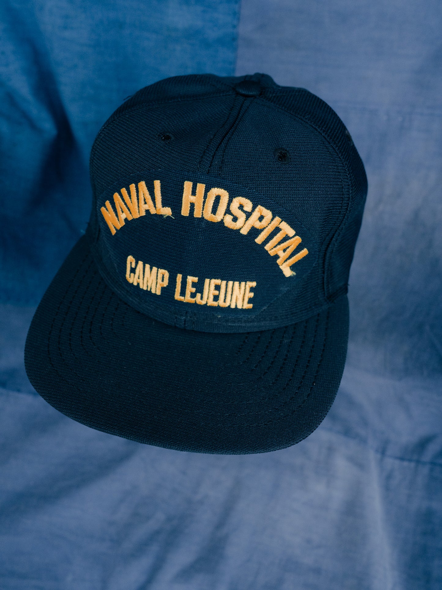 "U.S. CAP Inc." NAVAL HOSPITAL CAMP LEJEUNE Logo Snapback