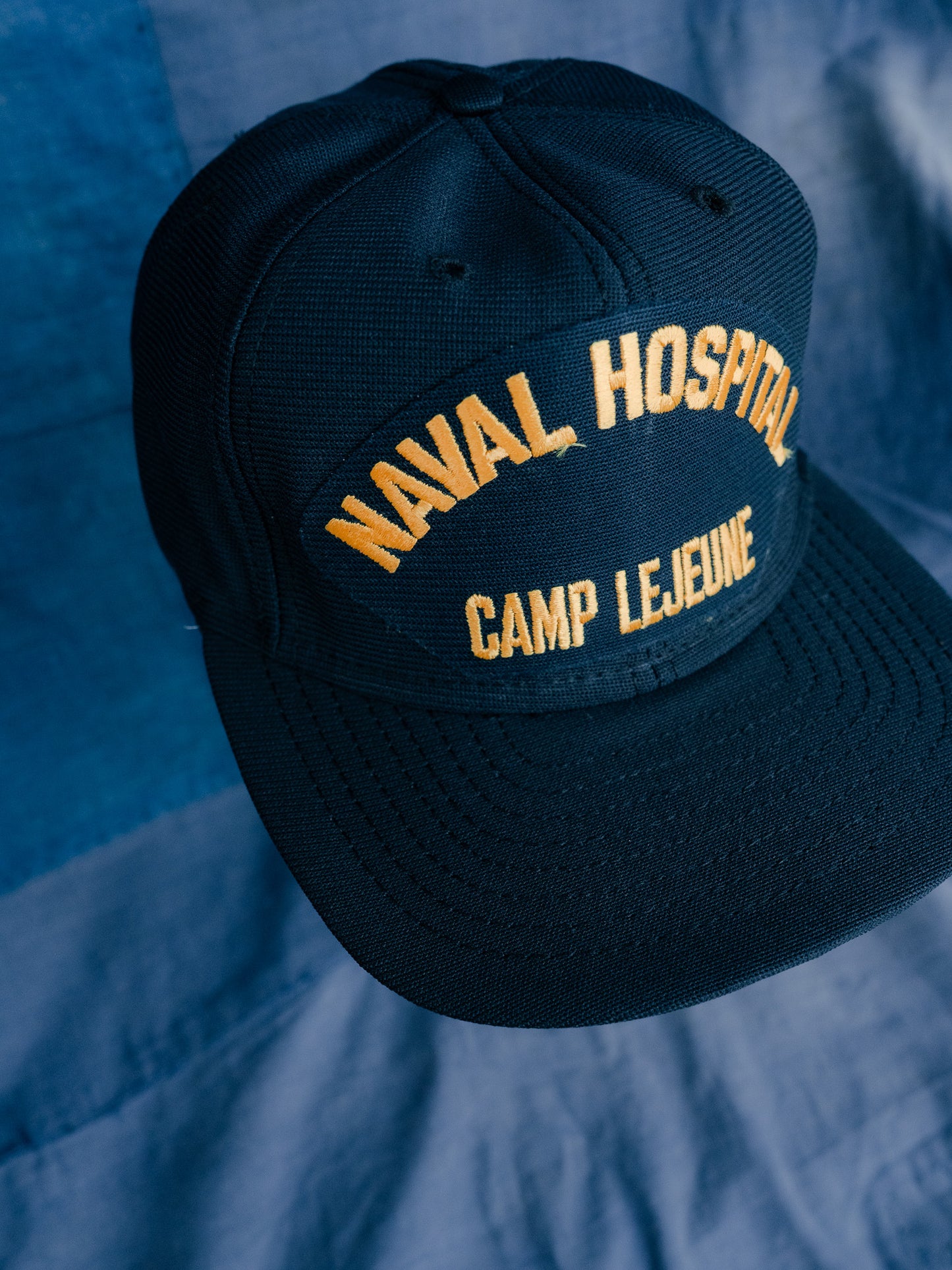 "U.S. CAP Inc." NAVAL HOSPITAL CAMP LEJEUNE Logo Snapback