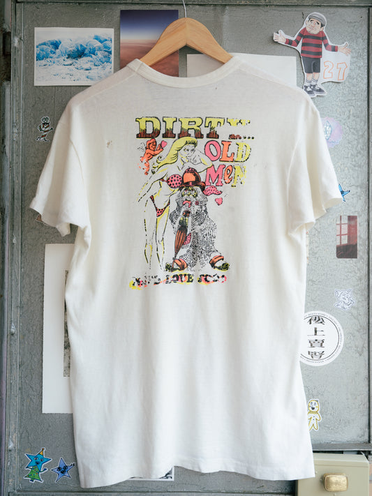 1990s Dirty Old Men Back Print Tee