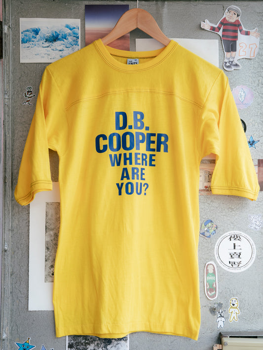 1980s "THE KNITS" D.B. Cooper Football Tee"