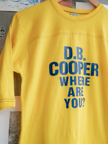 1980s "THE KNITS" D.B. Cooper Football Tee"