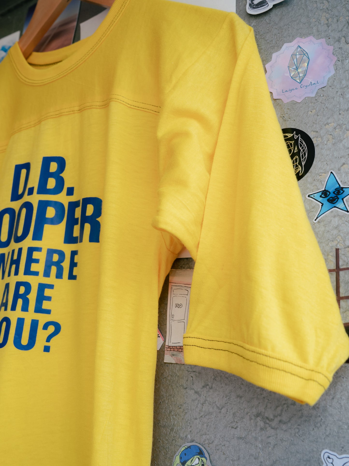 1980s "THE KNITS" D.B. Cooper Football Tee"
