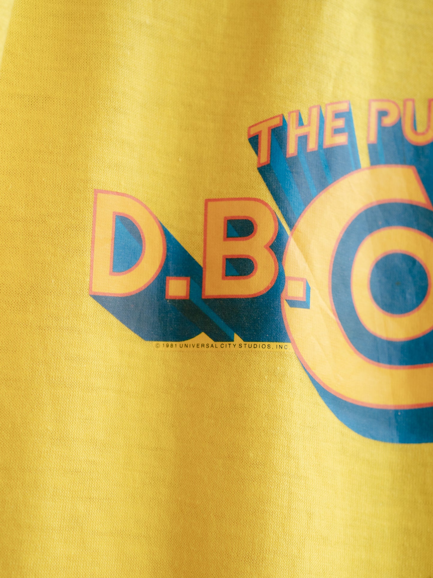 1980s "THE KNITS" D.B. Cooper Football Tee"