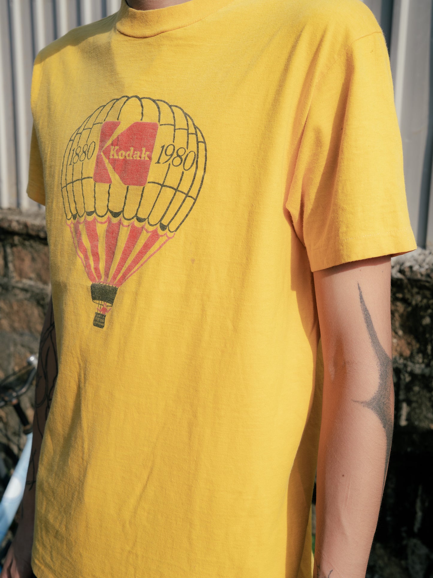 1980 "HANES" Kodak 100 Year Anniversary Tee