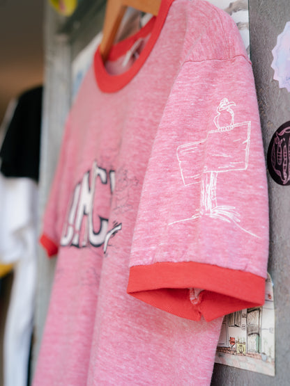 1980s "MOOREWEAR" Enumclaw Ringer Tee