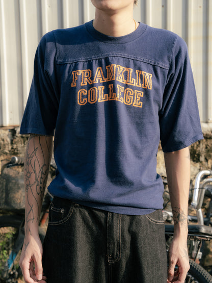 1970-80s "COLLEGIATE PACIFIC" Franklin College Football Tee
