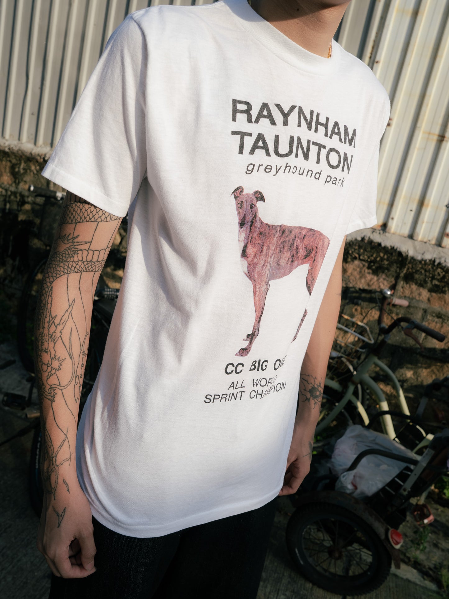 1980-90s "MY SHIRT" Raynham Taunton Greyhound Park Tee