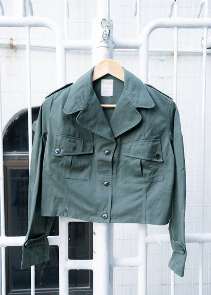 1960-70s French Military "J. VEYRIER" Cropped HBT Field Jacket