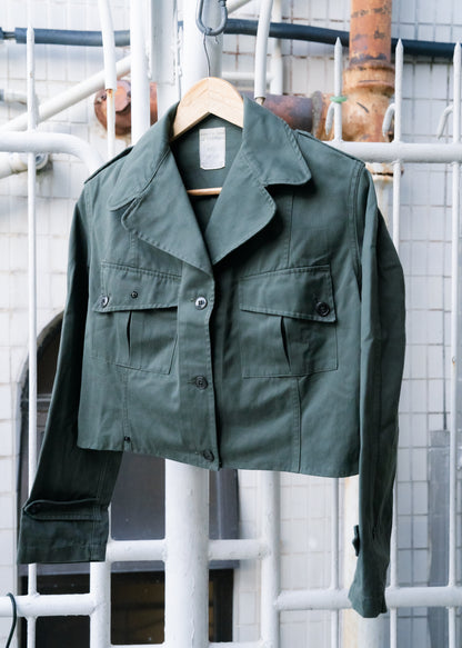 1960-70s French Military "J. VEYRIER" Cropped HBT Field Jacket