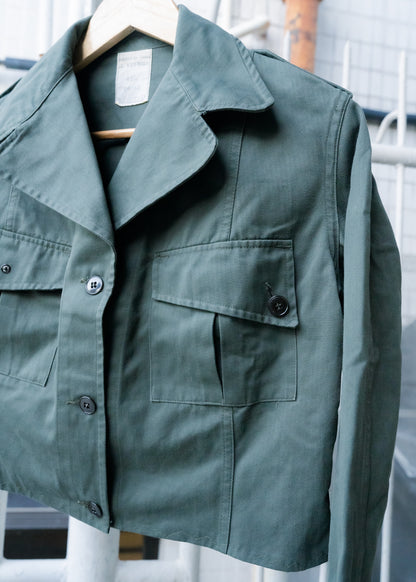 1960-70s French Military "J. VEYRIER" Cropped HBT Field Jacket