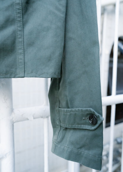 1960-70s French Military "J. VEYRIER" Cropped HBT Field Jacket