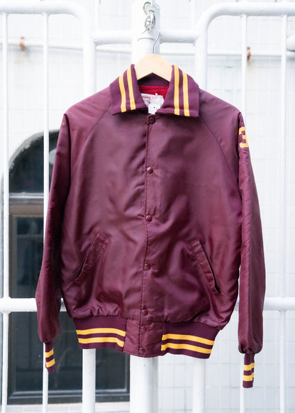 1980-90s "HOLWERDA-SNOAP SPORTING GOODS" Satin Jacket