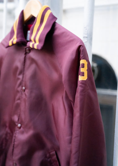 1980-90s "HOLWERDA-SNOAP SPORTING GOODS" Satin Jacket