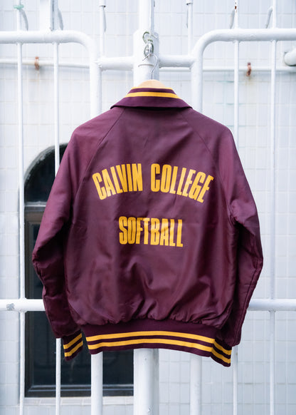 1980-90s "HOLWERDA-SNOAP SPORTING GOODS" Satin Jacket