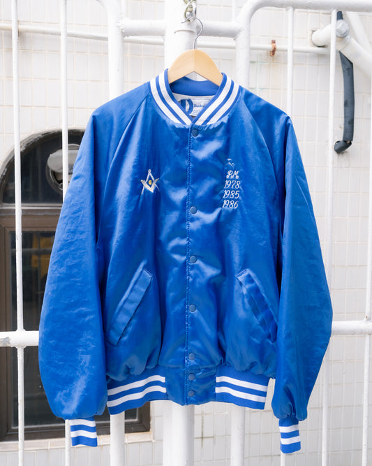 1990s ”Dunbrooke“ Embroidered Satin Jacket