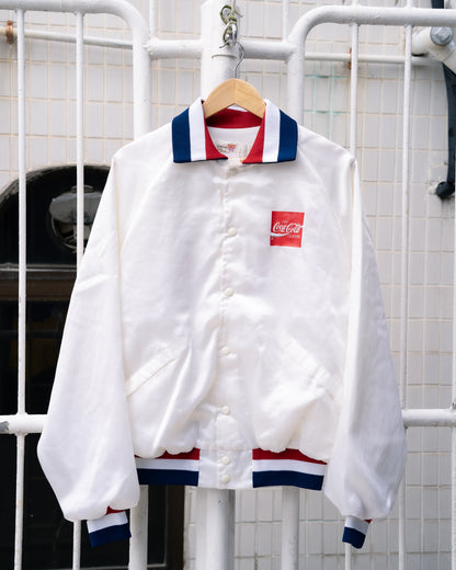 1990s “King Louie” Coca-Cola USA Satin Coach Jacket