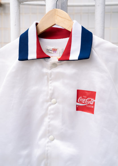 1990s “King Louie” Coca-Cola USA Satin Coach Jacket