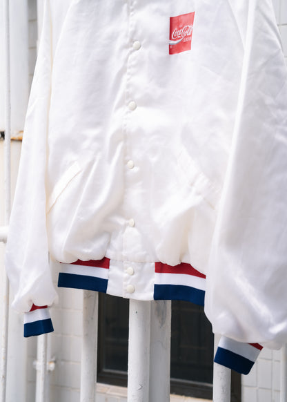 1990s “King Louie” Coca-Cola USA Satin Coach Jacket