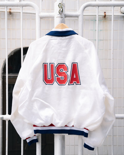 1990s “King Louie” Coca-Cola USA Satin Coach Jacket