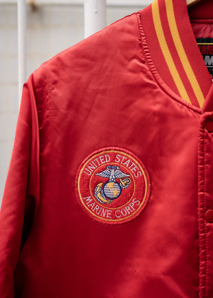 1980s ”PRIORITY MALE“ U.S. Marines Bomber Jacket