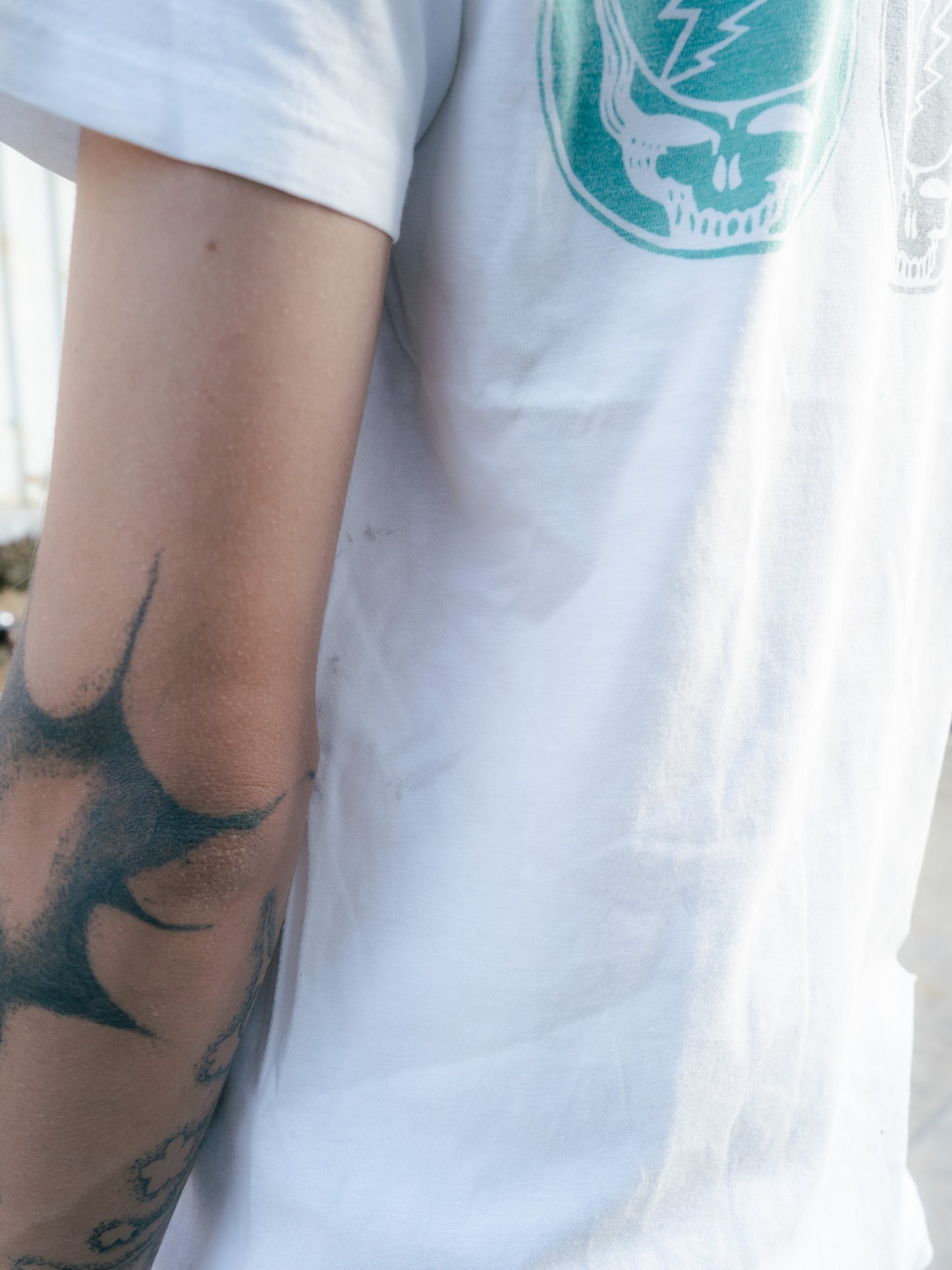 "Munsingwear" Grateful Dead Back Print Tee