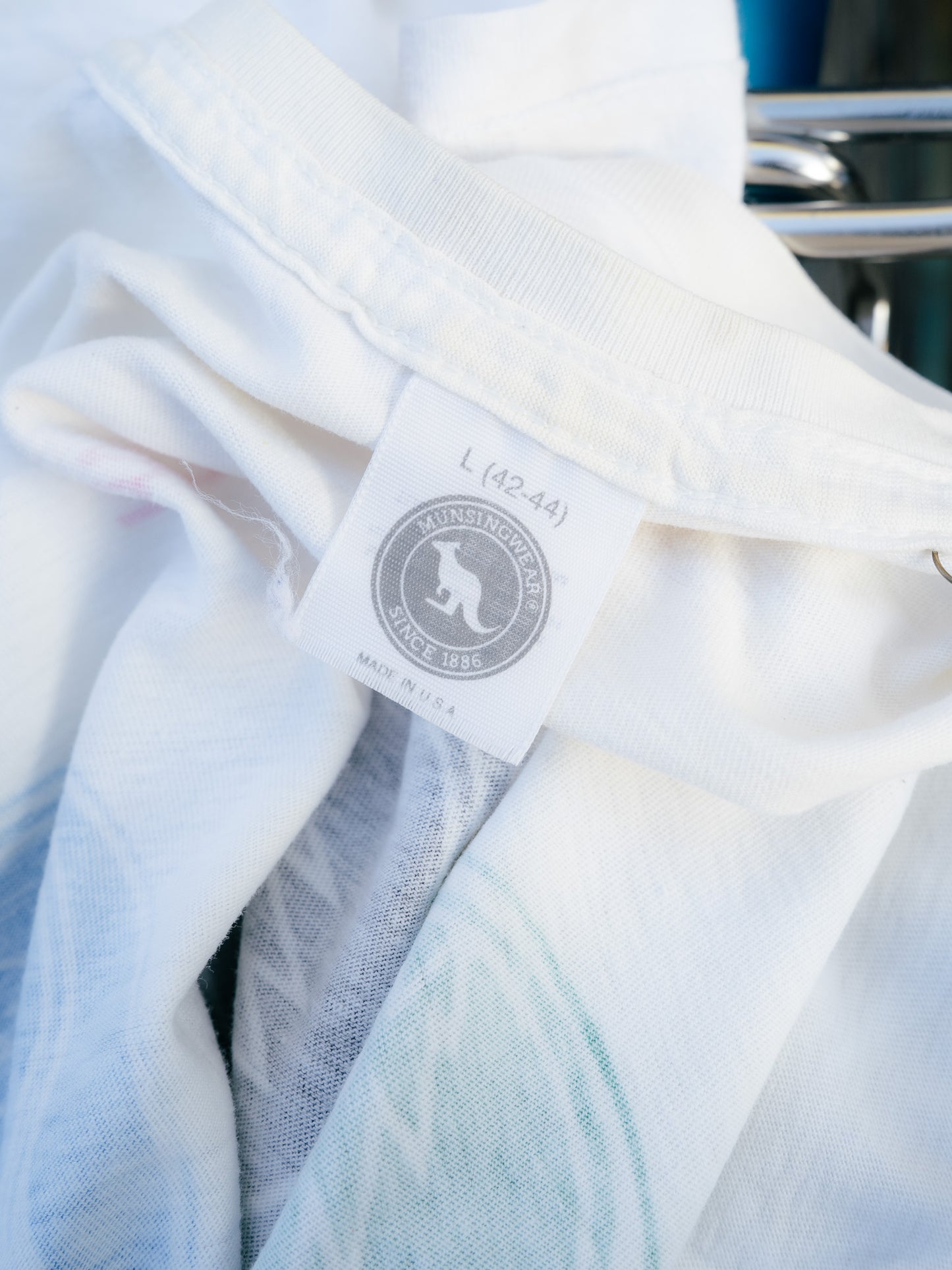 "Munsingwear" Grateful Dead Back Print Tee