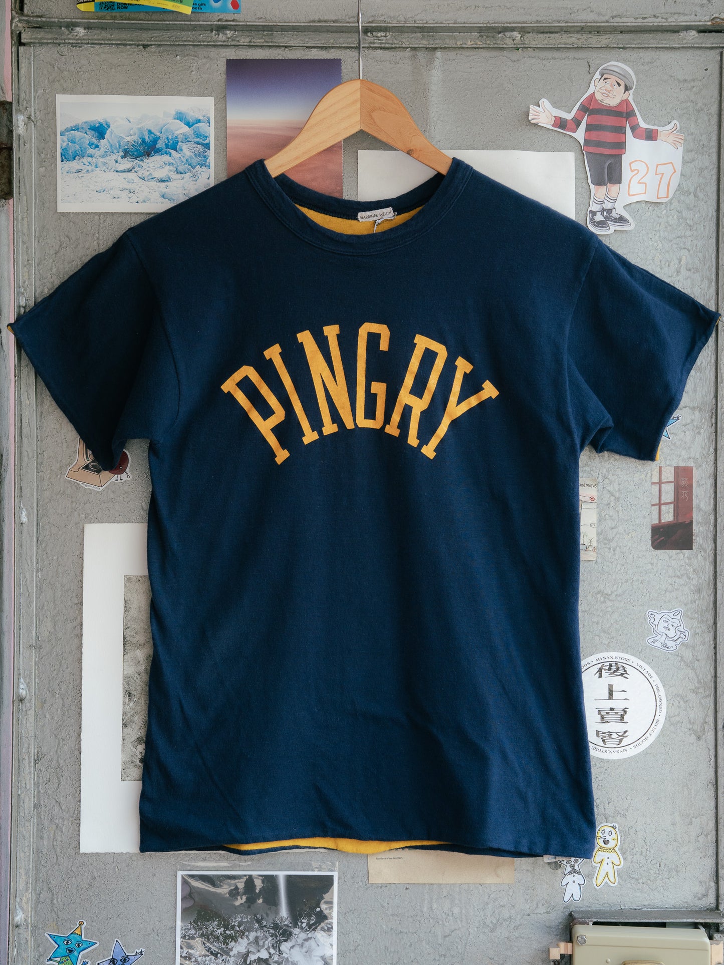 1970s "CHAMPION" Pingry Reversible Tee