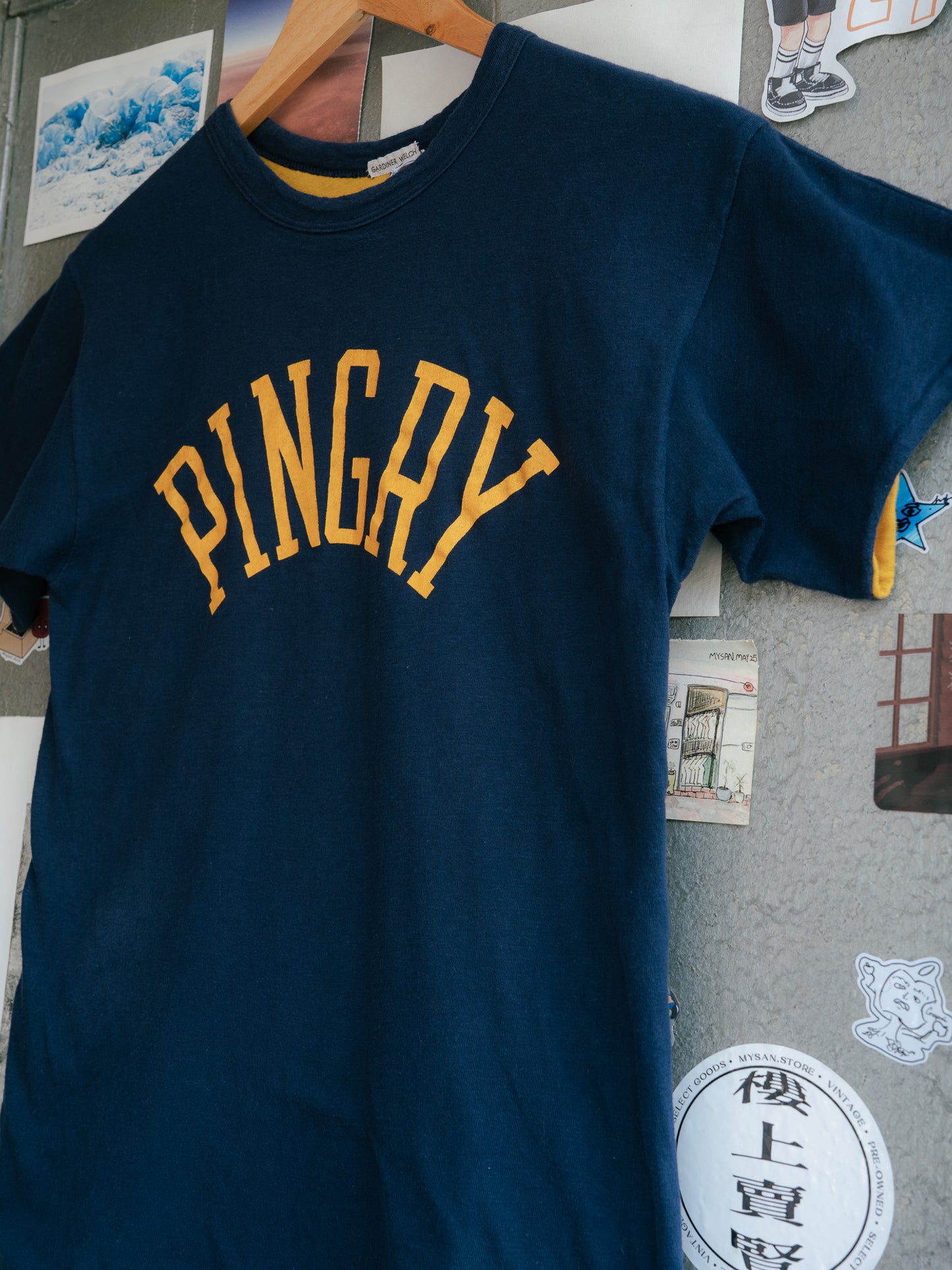 1970s "CHAMPION" Pingry Reversible Tee