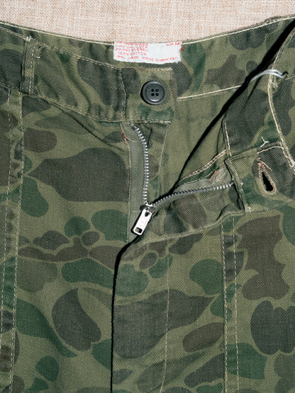 1980s Duck Camo Fatigue Pants