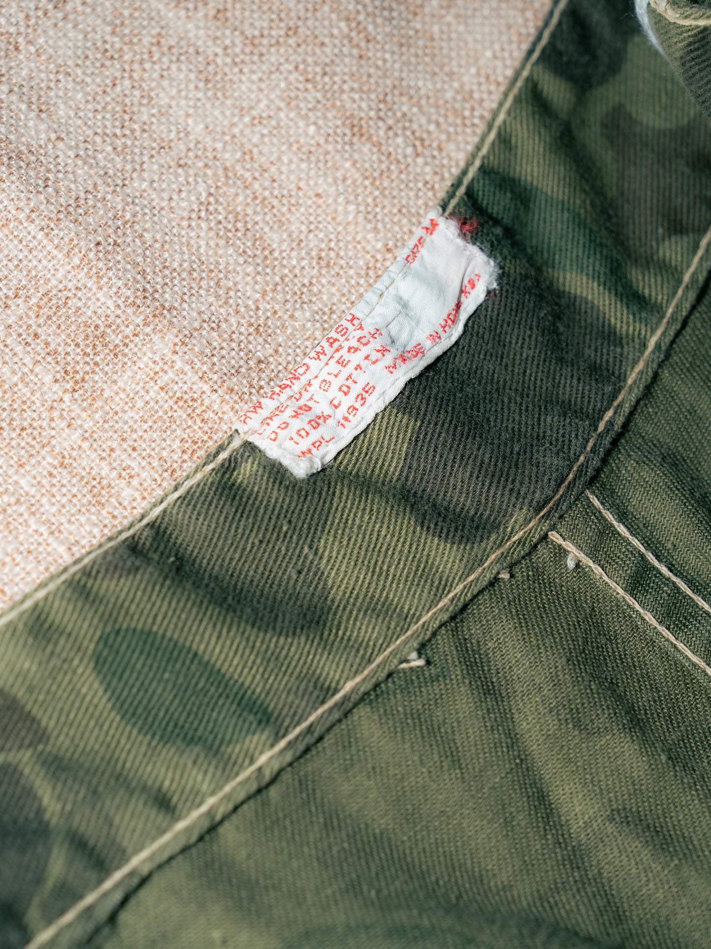 1980s Duck Camo Fatigue Pants