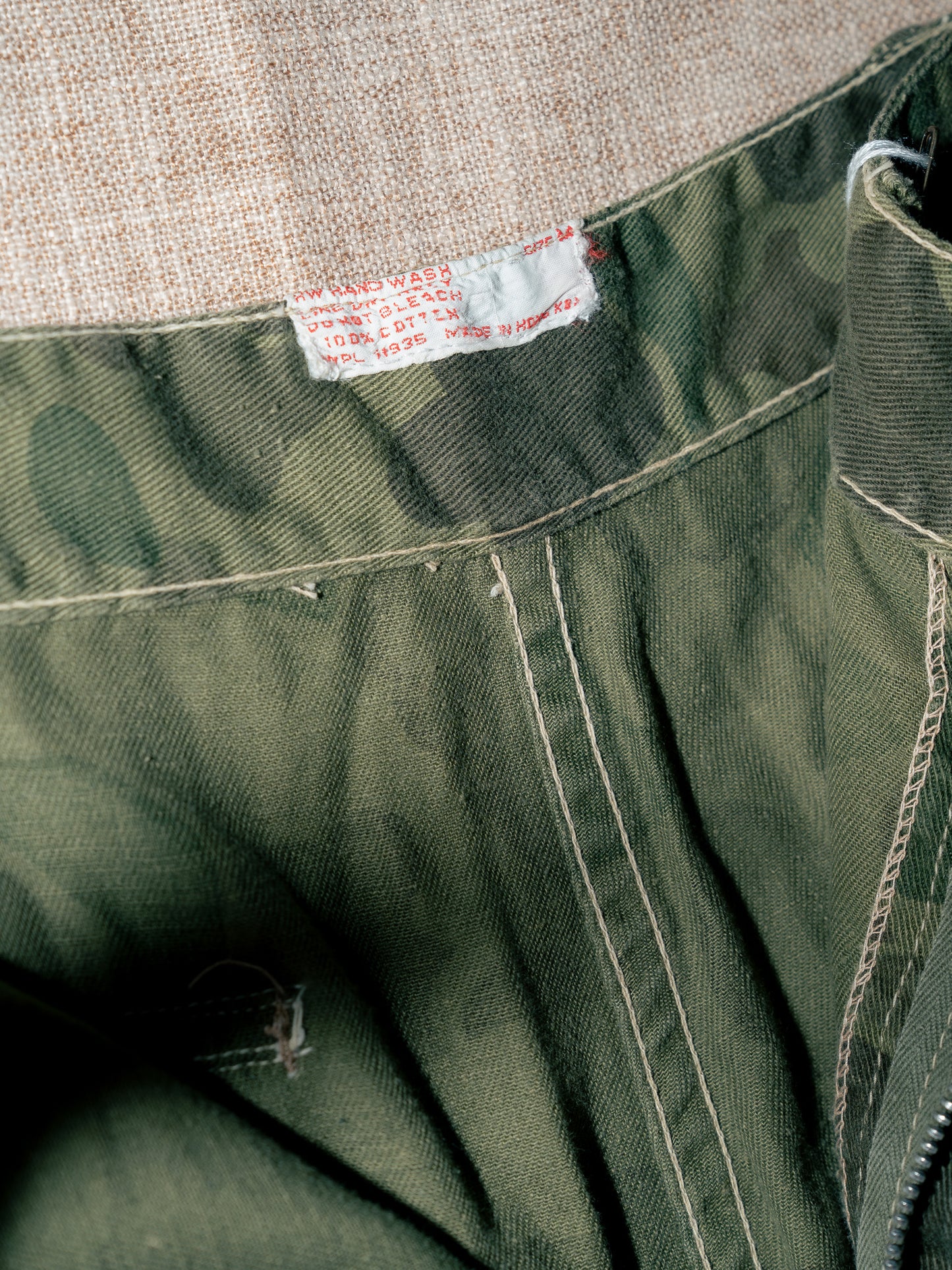 1980s Duck Camo Fatigue Pants