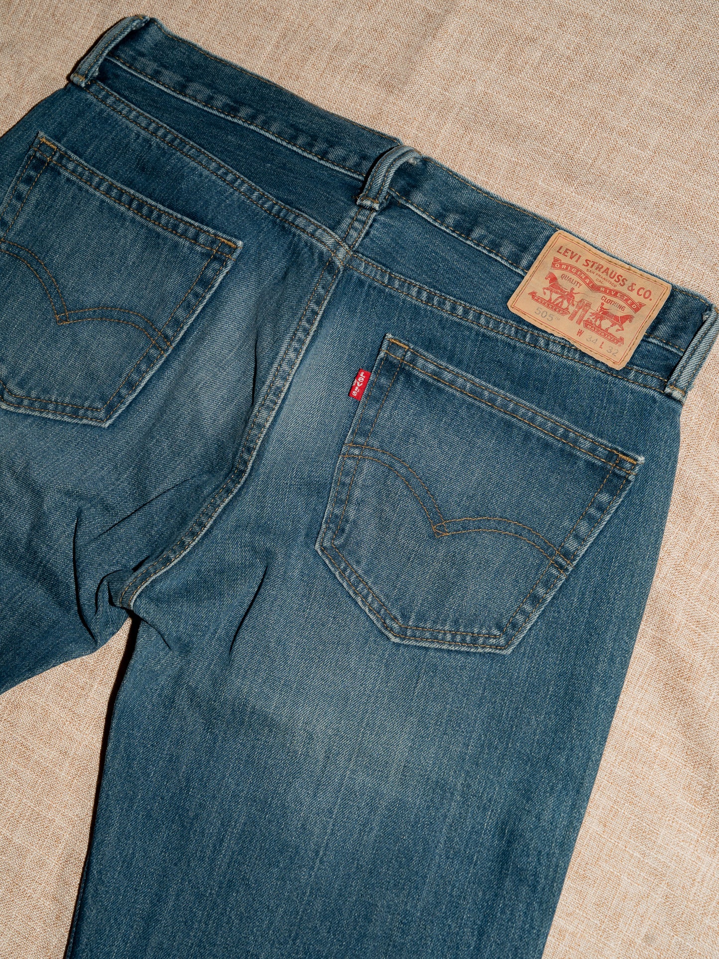 "Levi's" 505 Regular Fit Jeans