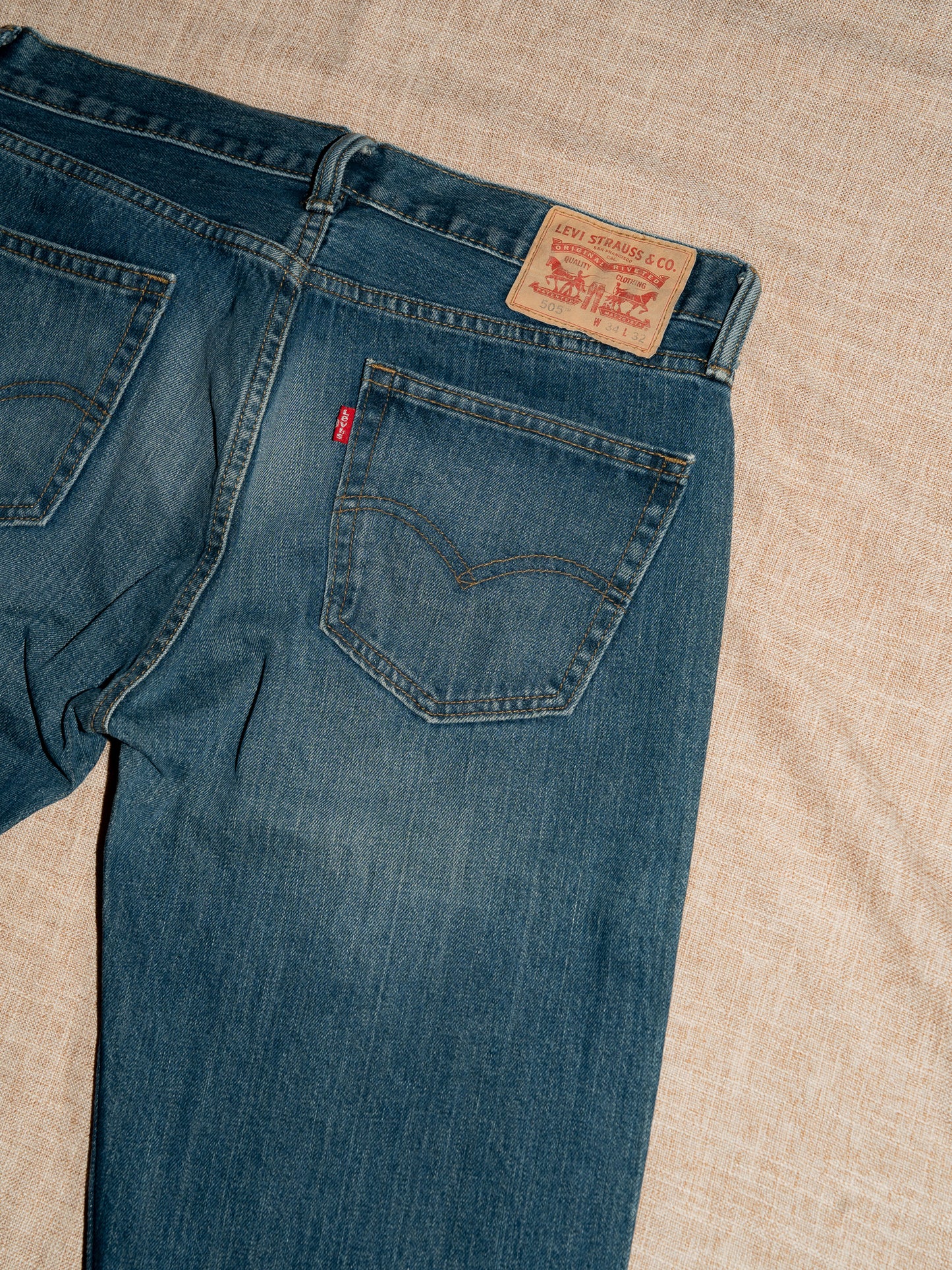 "Levi's" 505 Regular Fit Jeans