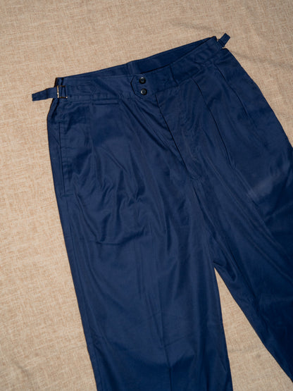 1980-2000s Hong Kong Firefighter Uniform Pleated Pants