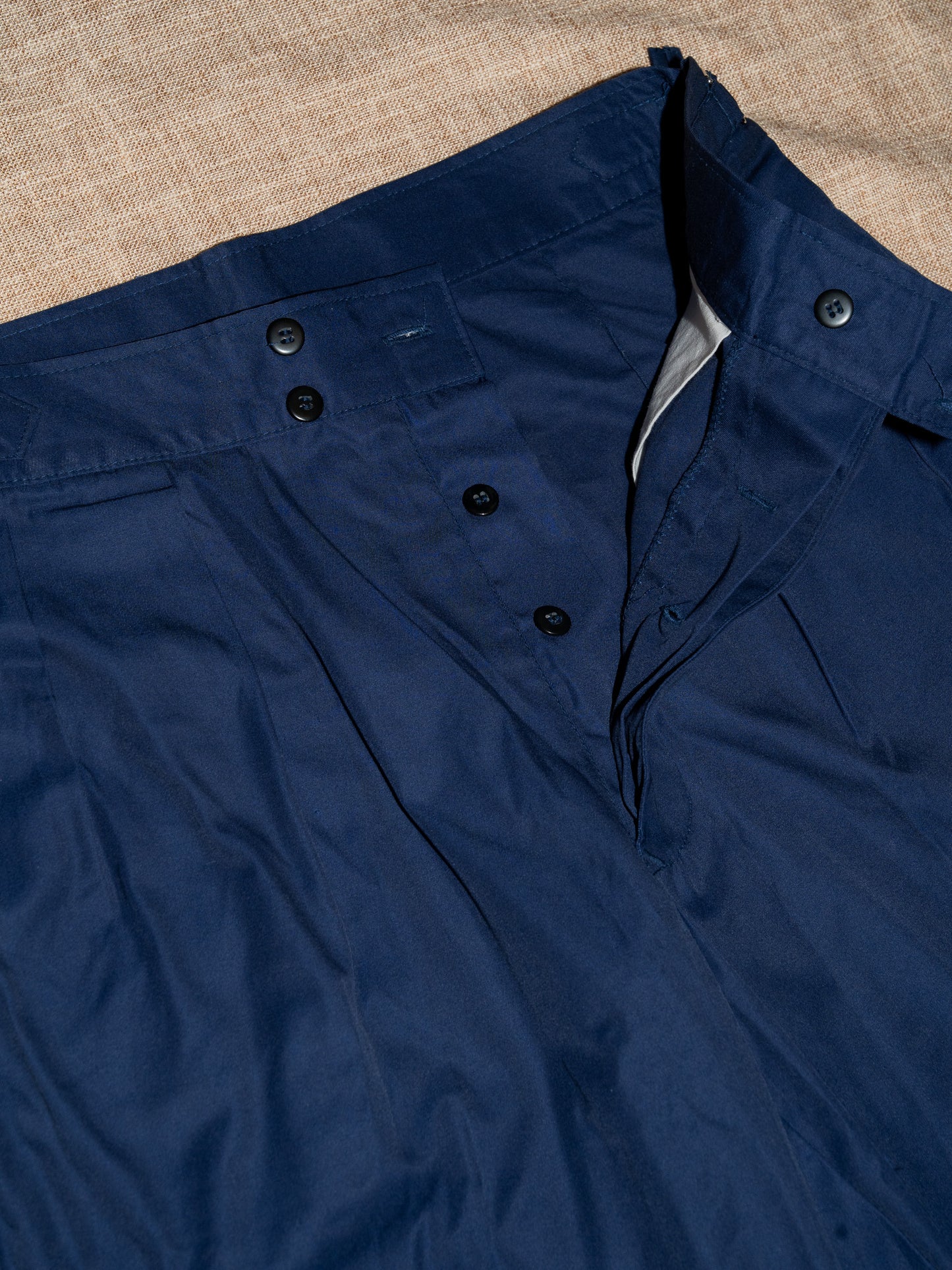 1980-2000s Hong Kong Firefighter Uniform Pleated Pants