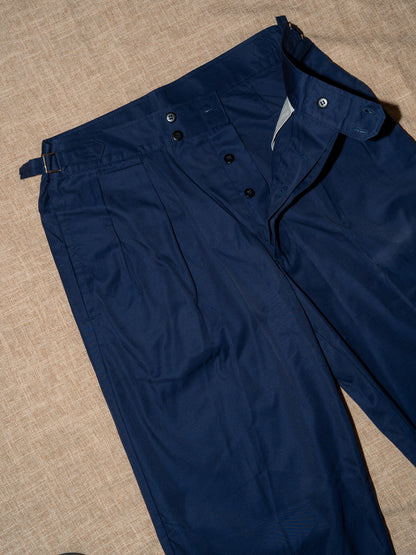 1980-2000s Hong Kong Firefighter Uniform Pleated Pants
