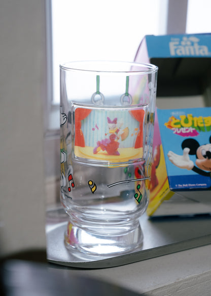 FANTA x DISNEY Gymnastic Novelty Glass Tumbler with box