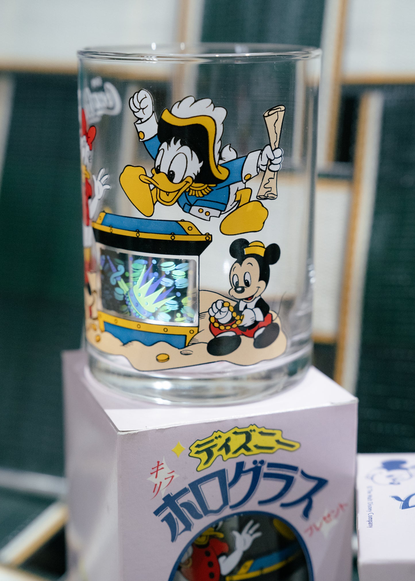 COCA-COLA x DISNEY Treasures Glass Cup With Box