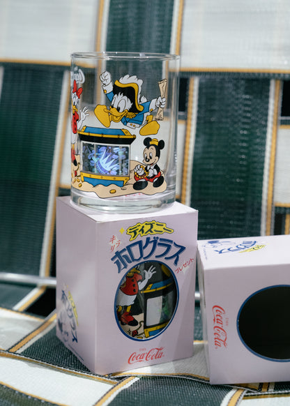COCA-COLA x DISNEY Treasures Glass Cup With Box