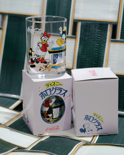 COCA-COLA x DISNEY Treasures Glass Cup With Box