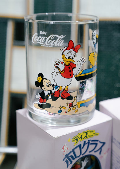 COCA-COLA x DISNEY Treasures Glass Cup With Box