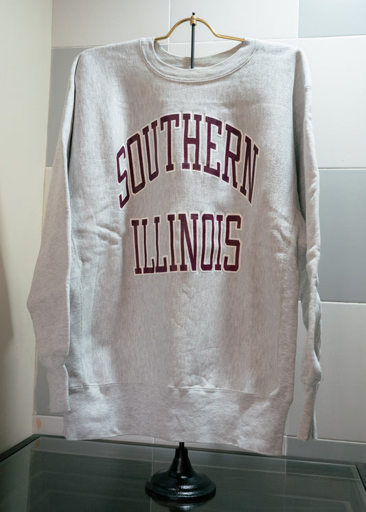 1990s "CHAMPION" SOUTHERN ILLINOIS Reverse Weave Sweatshirt